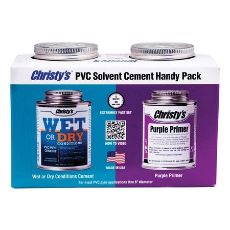 CHRISTYS Pvc Primer/Cement 2Pk 505226